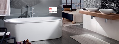 Villeroy & boch arrichisce la linea loop&friends con le vasche da bagno