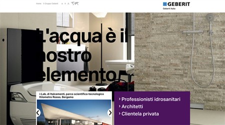 Geberit rinnova il portale per dialogare con tutti